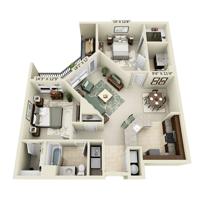 Floorplan - Bell Arlington Ridge
