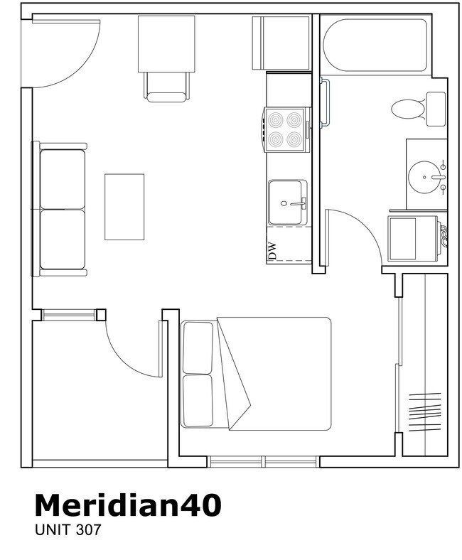 Floorplan - Meridian 40