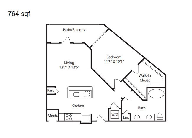 Floorplan - The Mitchell at Woodmill Creek