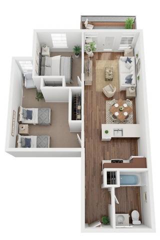 B7 Floorplan - Telegraph Gardens