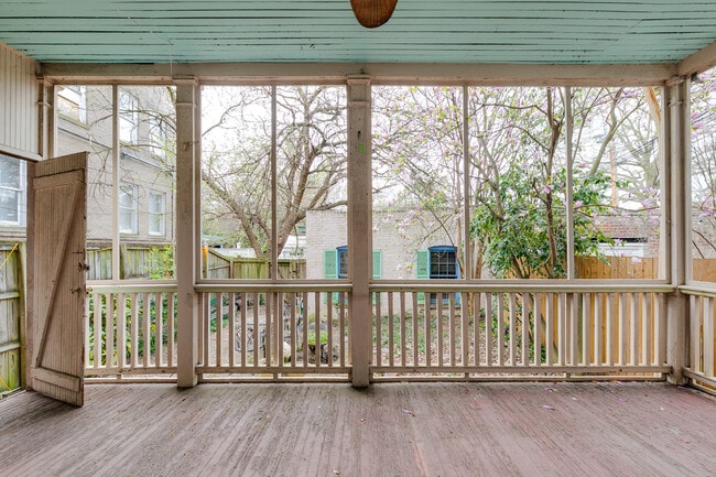 View of Back Yard - 1809 Park Ave