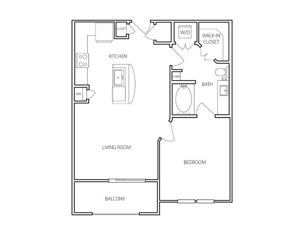 Floorplan - The Milo on Westheimer