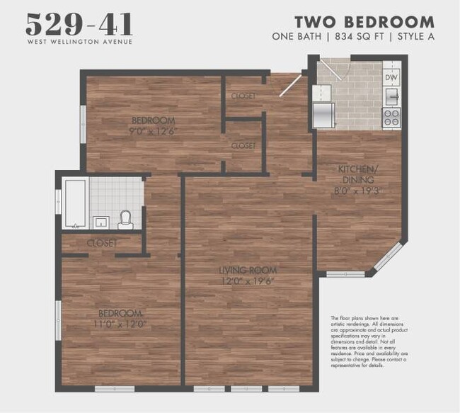 Floorplan - 529-41 W Wellington