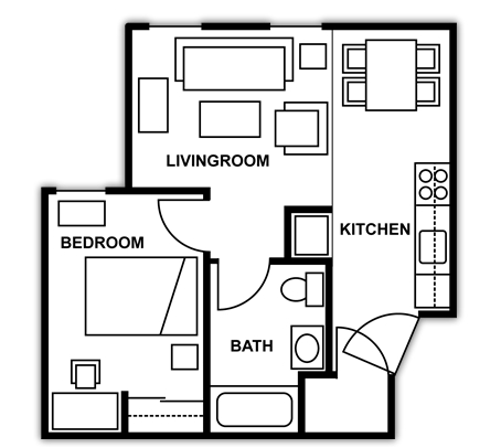 1BR/1BA - Purdue University Fort Wayne