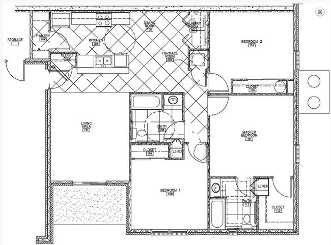 3BR/2BA Accesible - Heatherwood Apartments