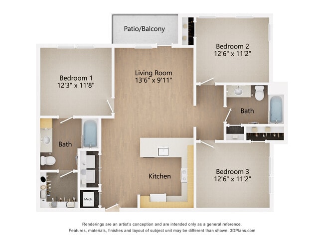 Floorplan - North River Flats