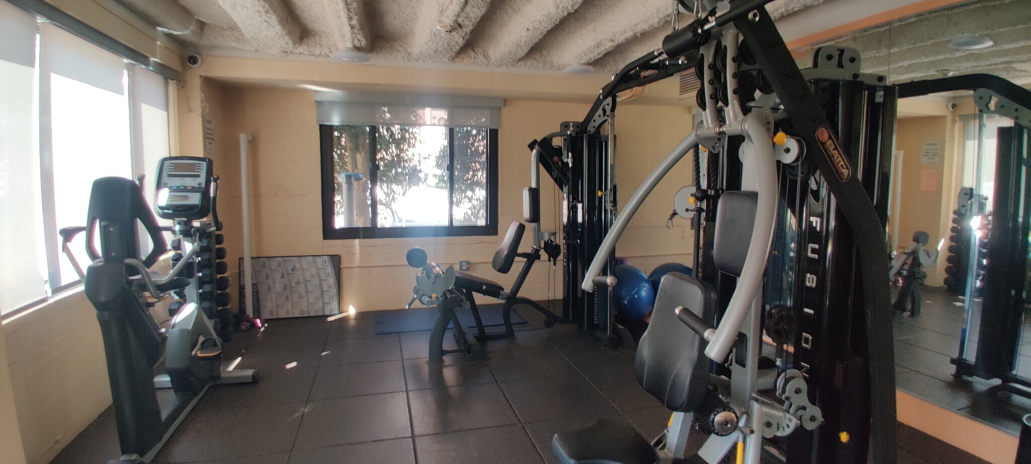 Gym - machines, bike, and free weights - 5410 Connecticut Ave NW
