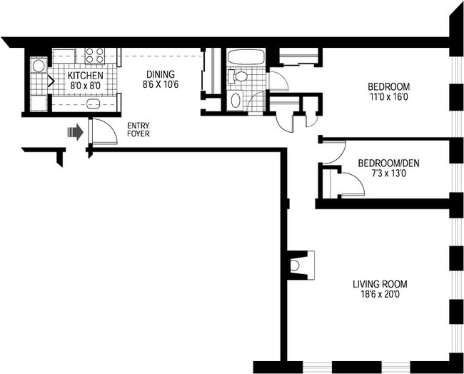 Floorplan - Waterfront II