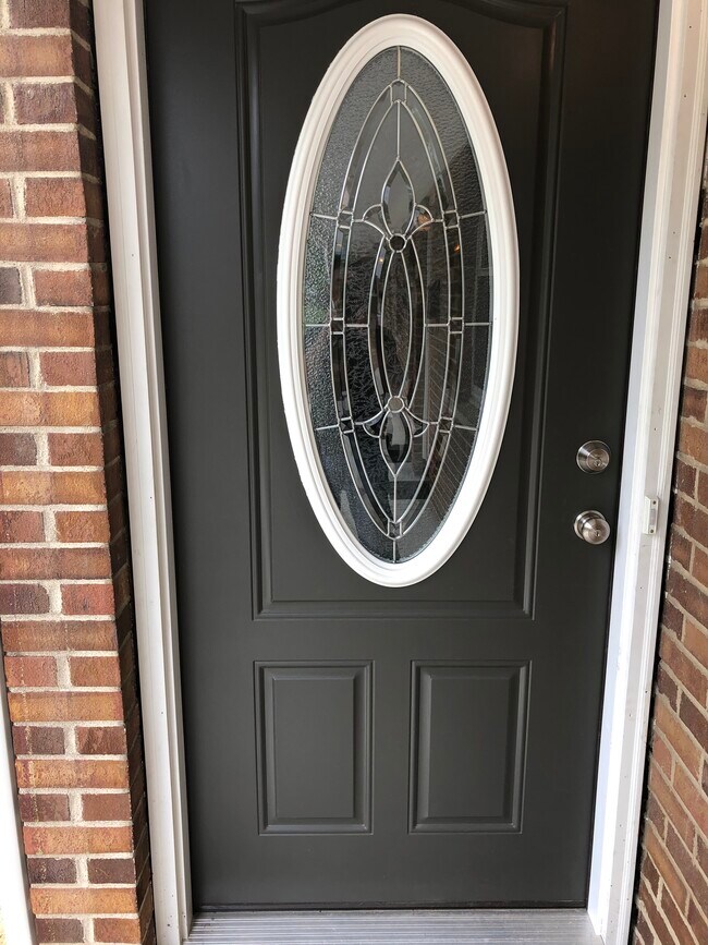 Front door - Bradshire Drive Apartments