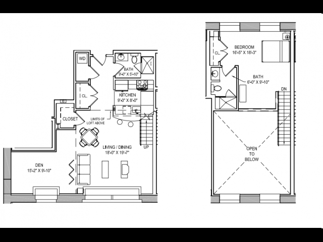 1BR/1BA - Baker Square Condominiums