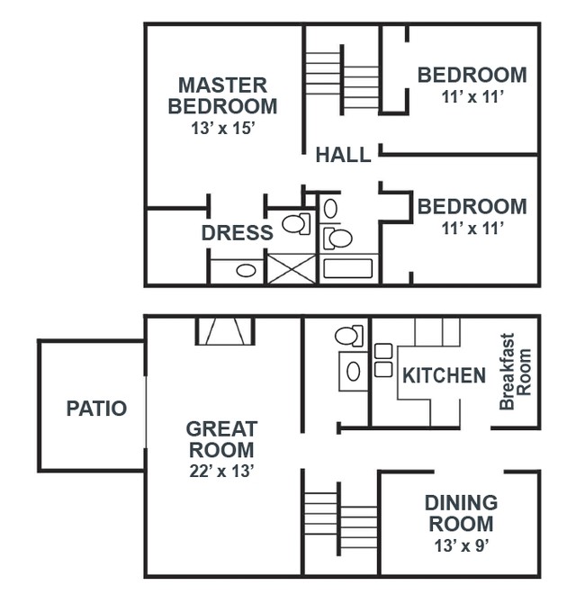 Floorplan - Vines at Shelby Crossing