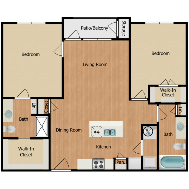 Floorplan - The Bammel