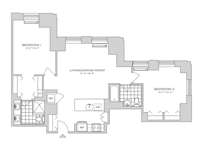 Floorplan - 70 Pine Apartments