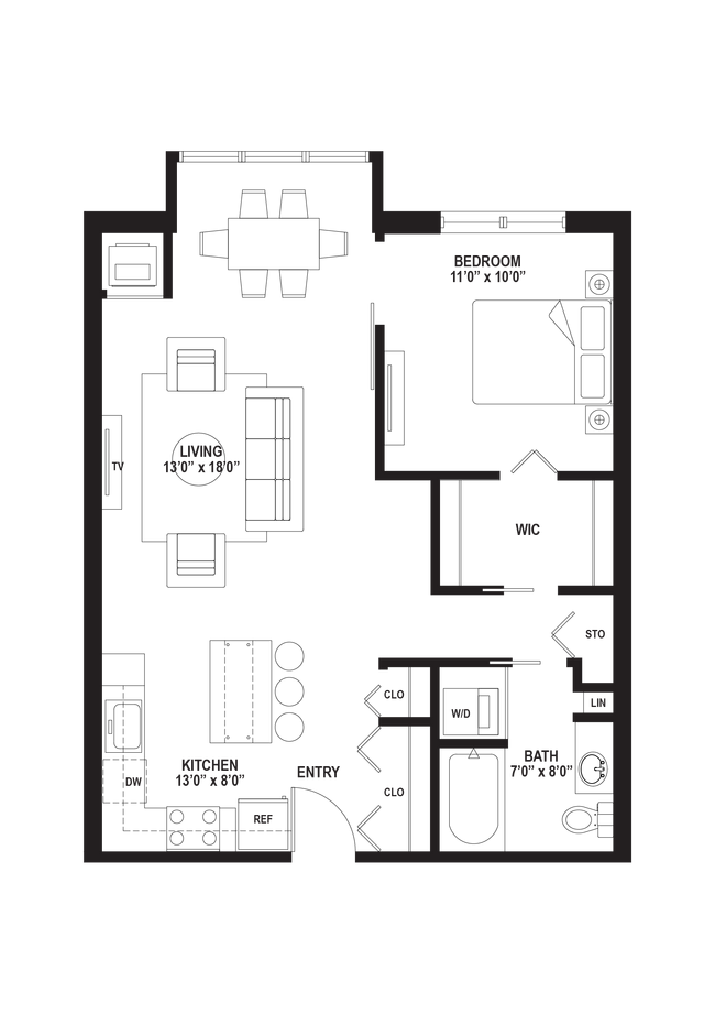 Floorplan - The Ellory