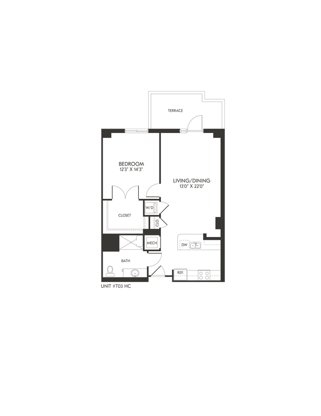 Floorplan - Seventy1Hundred
