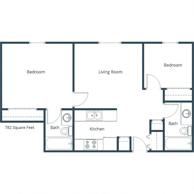 Floorplan - Park Place Apartment Community