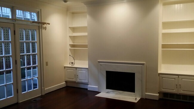 View of Living Room with French doors to Terrace - 164 5th St NE