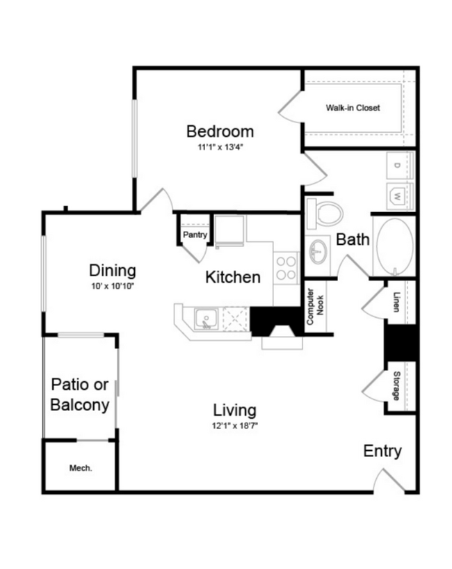 Floorplan - Elme Dulles