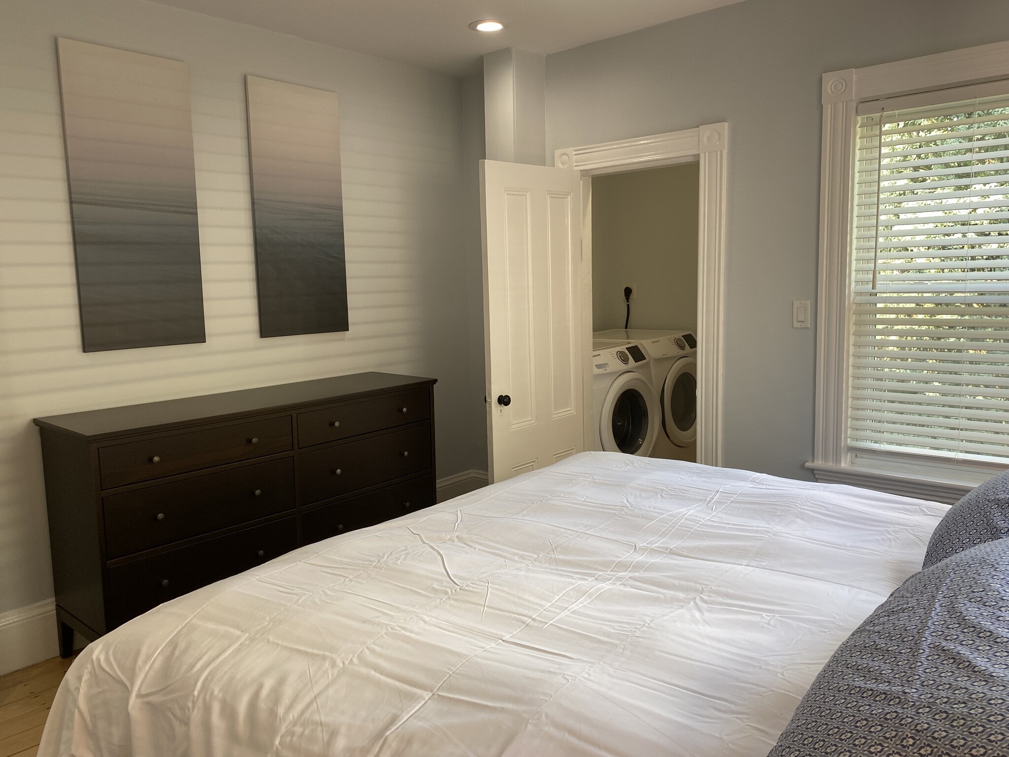 2nd floor bedroom withattached laundry room - 99 Hudson St