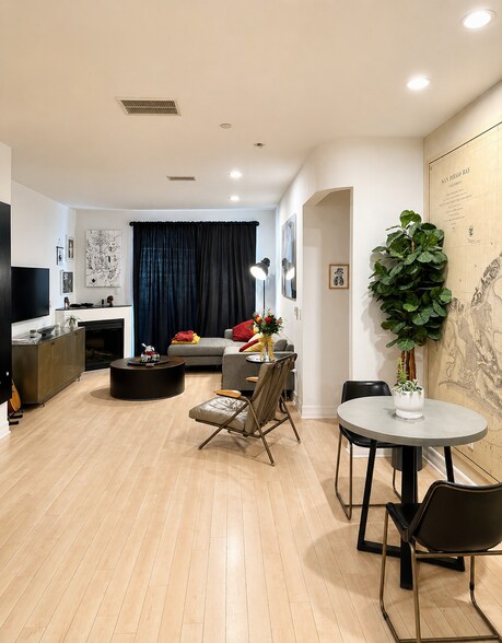 Living room area - 1225 Island Ave