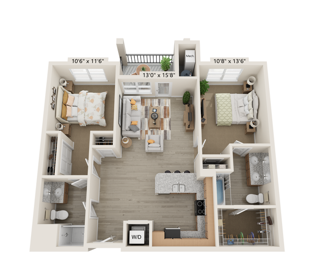 Floorplan - The Bend Arbordale