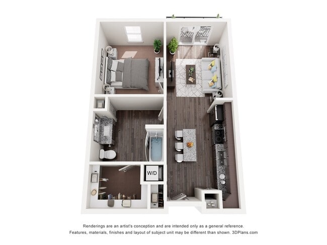 Floorplan - Rivera on Broadway Apartments