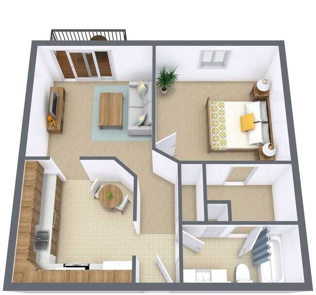 Floorplan - Ashbury Apartment Community