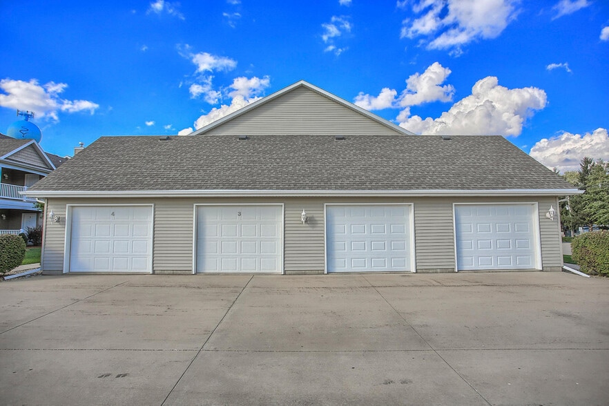 Each unit has it's own garage - 703 N Prairie View Rd