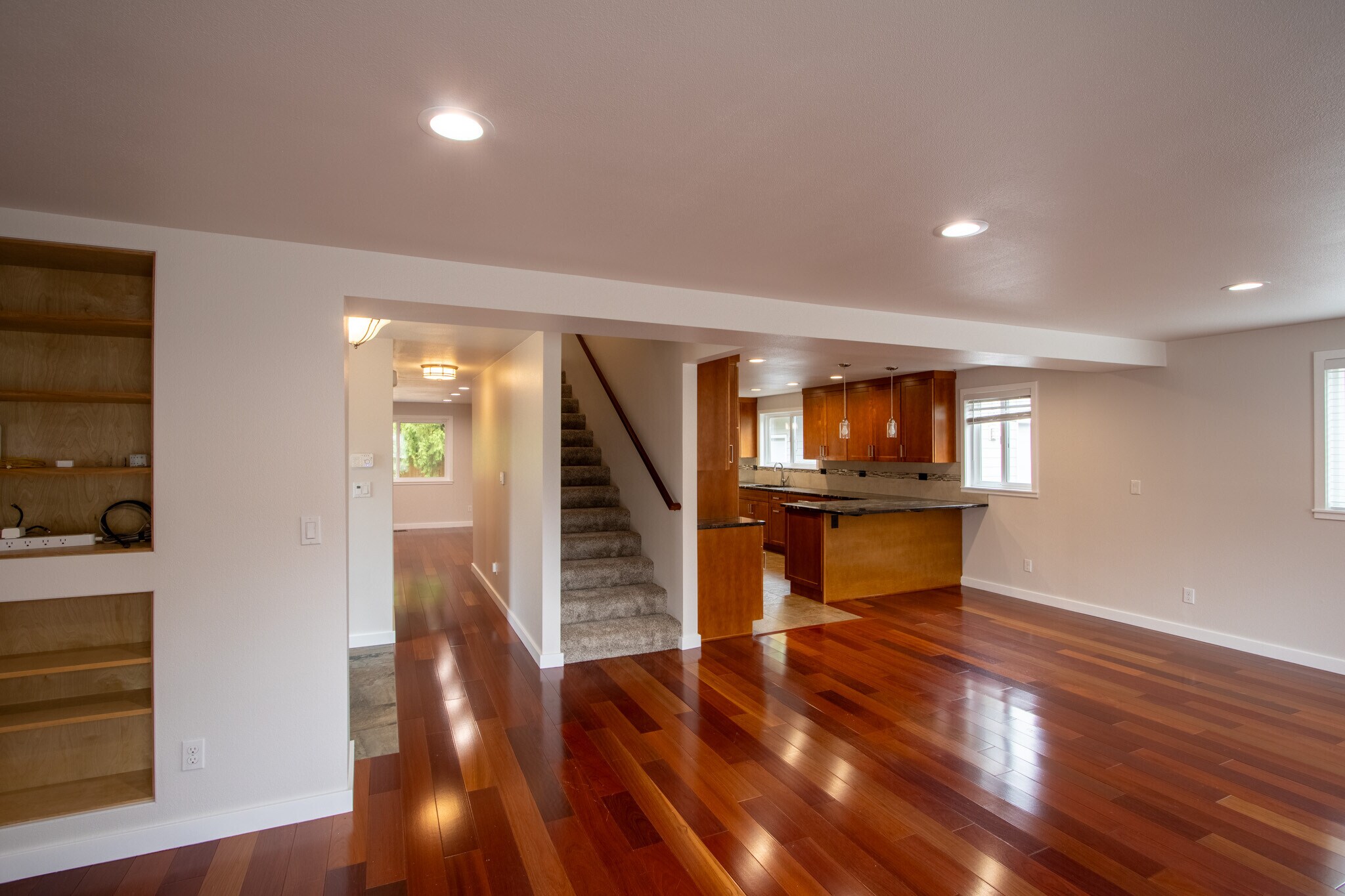 Hallway to family room, stairs, kitchen - 13234 SE 261st St