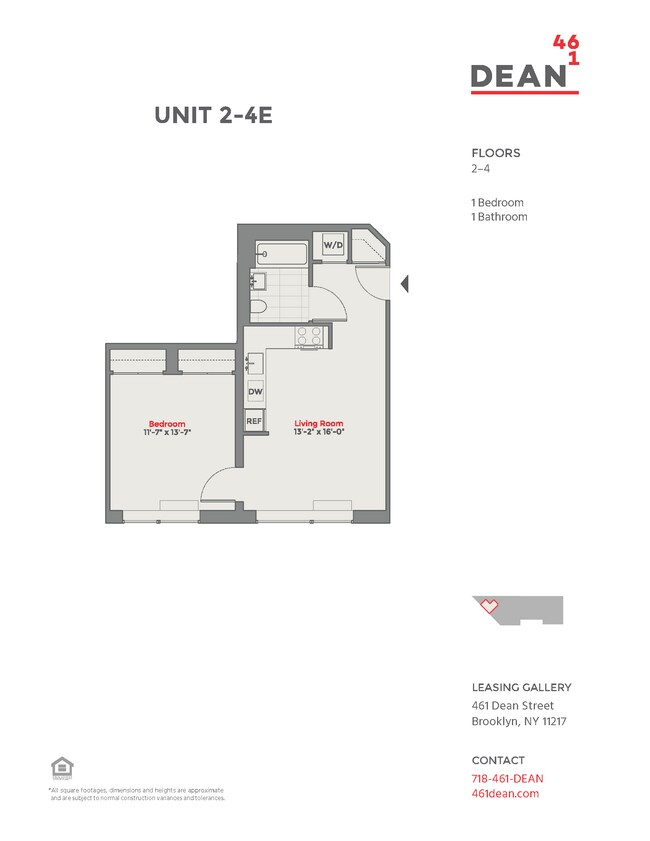 Floorplan - 461 Dean