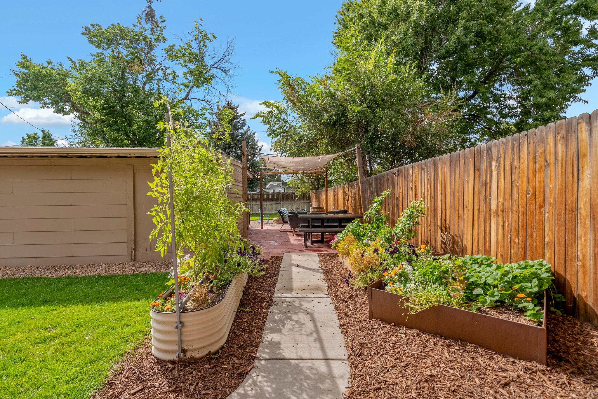 Backyard - 4963 Harlan St