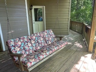 Private porch swing and entrance - 4065 Charlottes Overlook
