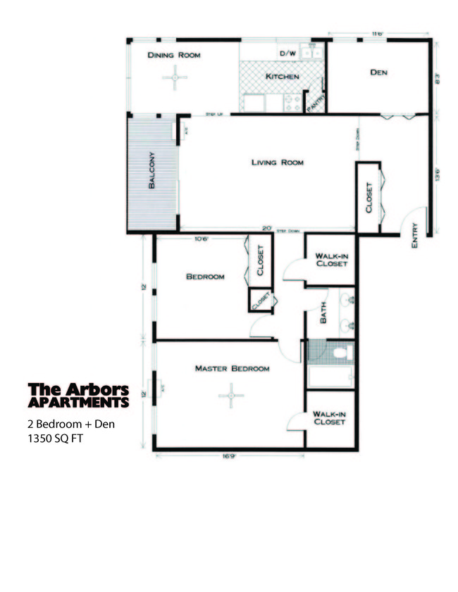 Floorplan - The Arbors