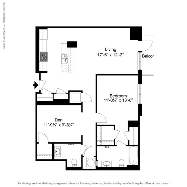 Floorplan - 2001 Clarendon Blvd