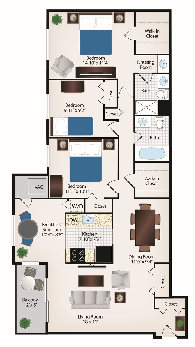 Floorplan - Country Place