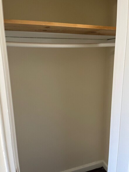 Bedroom closet closeup - 6A Carolyn Ter