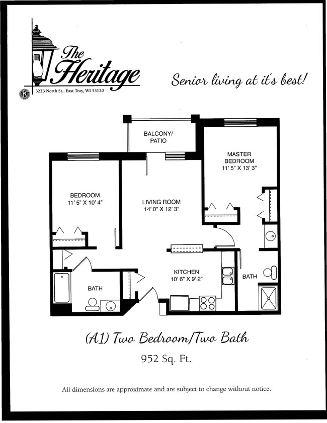 Floorplan - Kiwanis Heritage Inc