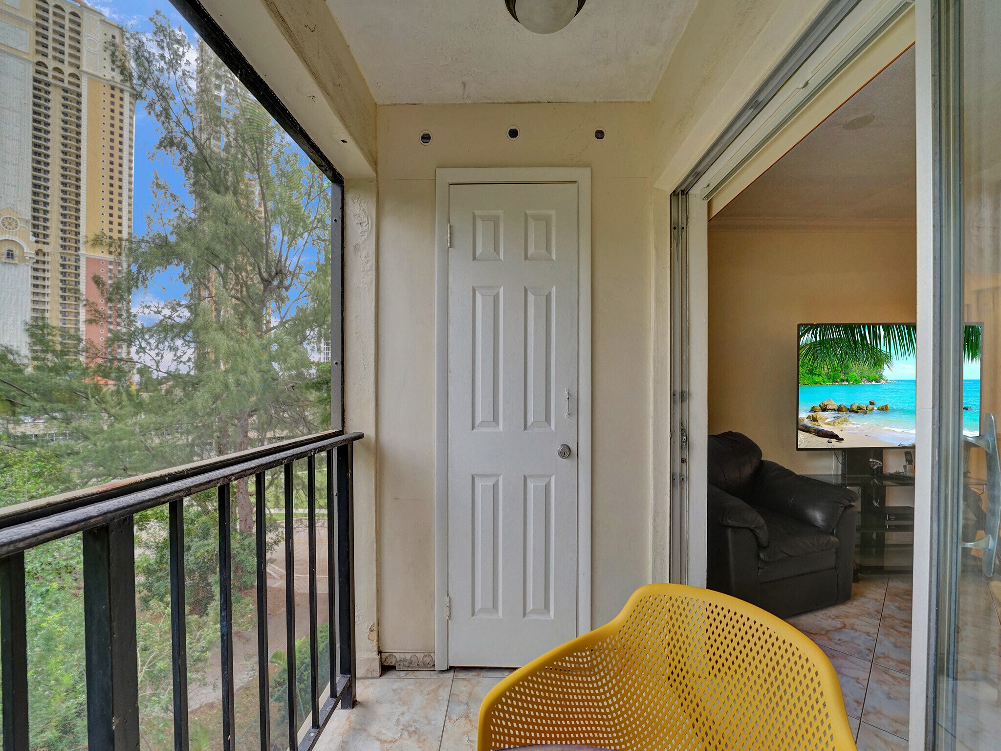 Balcony storage - 201 178th Dr