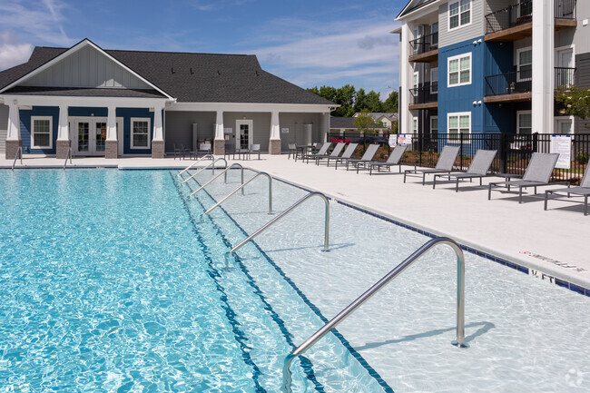 Pool Area - The Village at Hunters Run