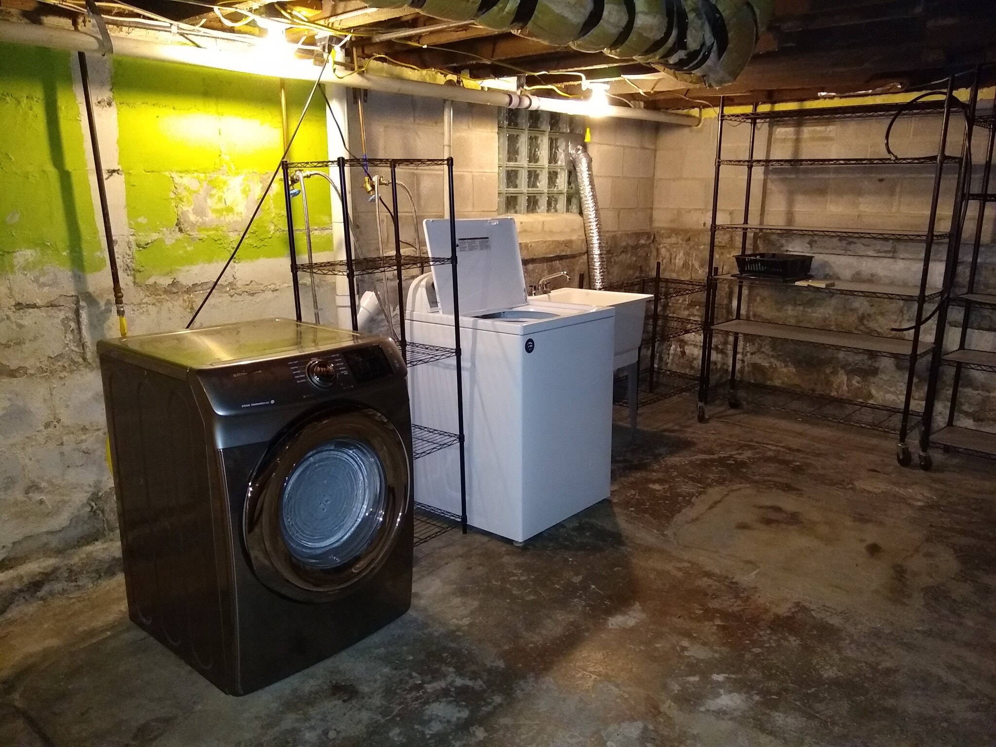Basement laundry area - 19 Sheffield Ave