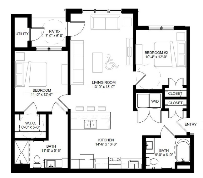 Floorplan - Timbers at Hickory Tree