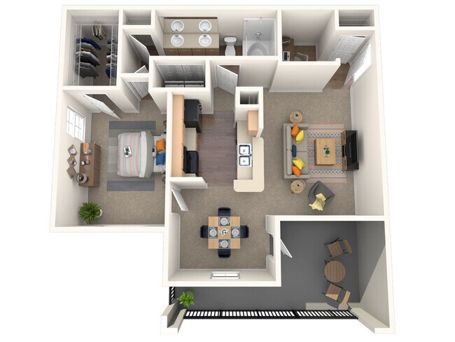 Floorplan - The Lodge at River Park