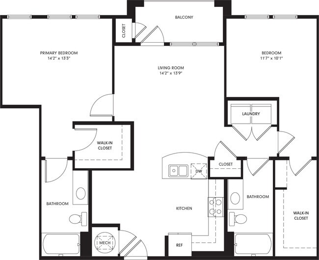 Floorplan - 511 Queens