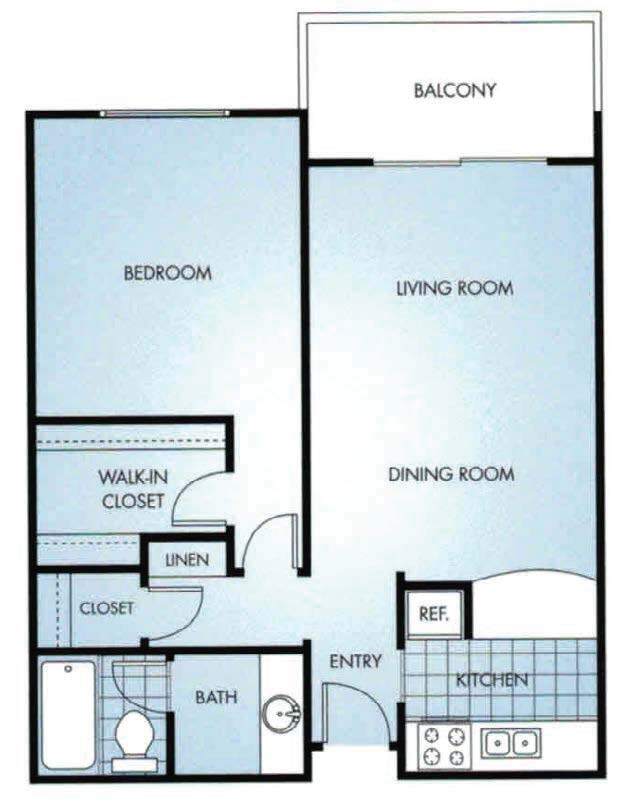 San Pasqual - 1 Bed 1 Bath - 975 San Pasqual Apartments