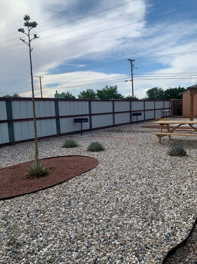 Gazebo, picnic, and grills - Adobe Manor Apartments