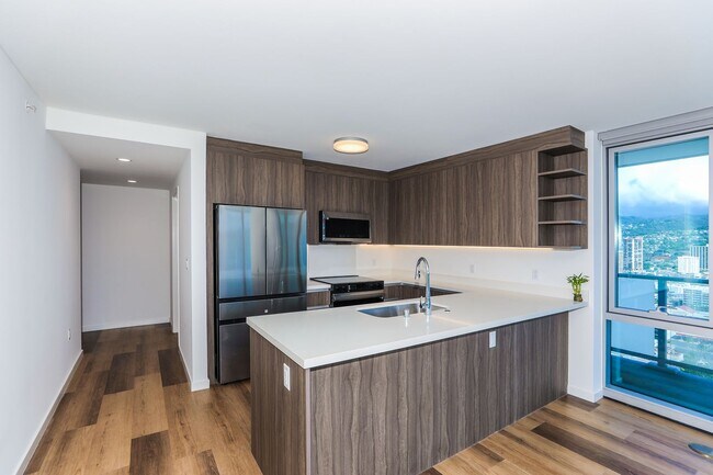 Building Photo - The Park on Keeaumoku - largest 2-bedroom residence offering 1,074 square feet of interior living...