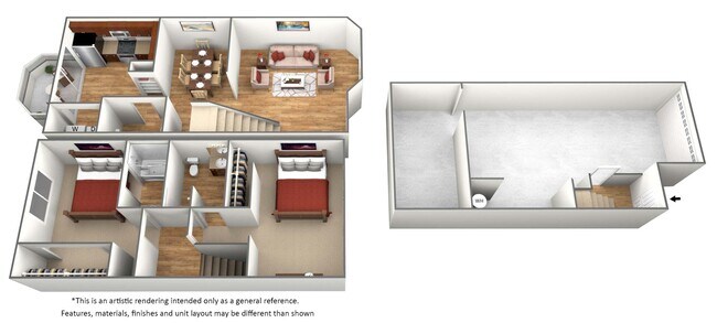 Floorplan - Arcadia Townhomes