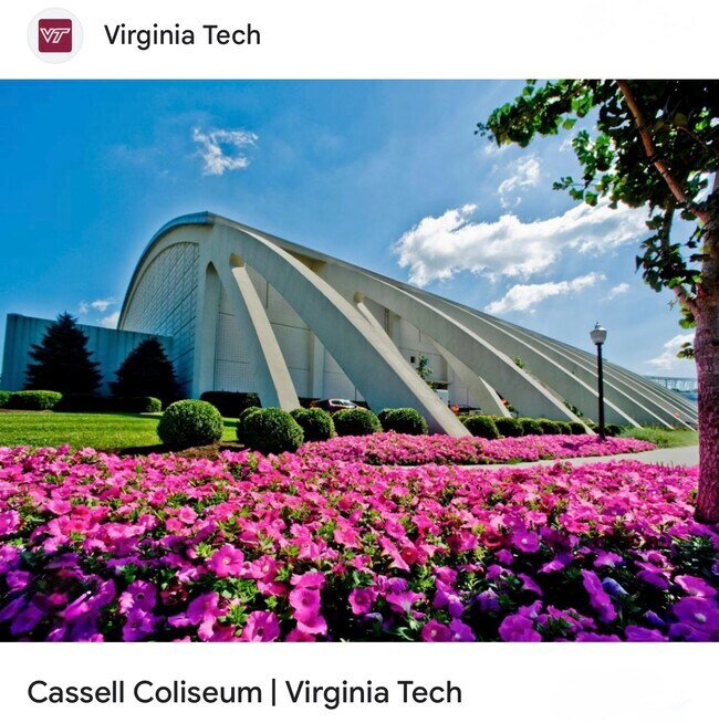 Casel Basketball Coliseum Home of the Hokies - 334 Shenandoah Cir