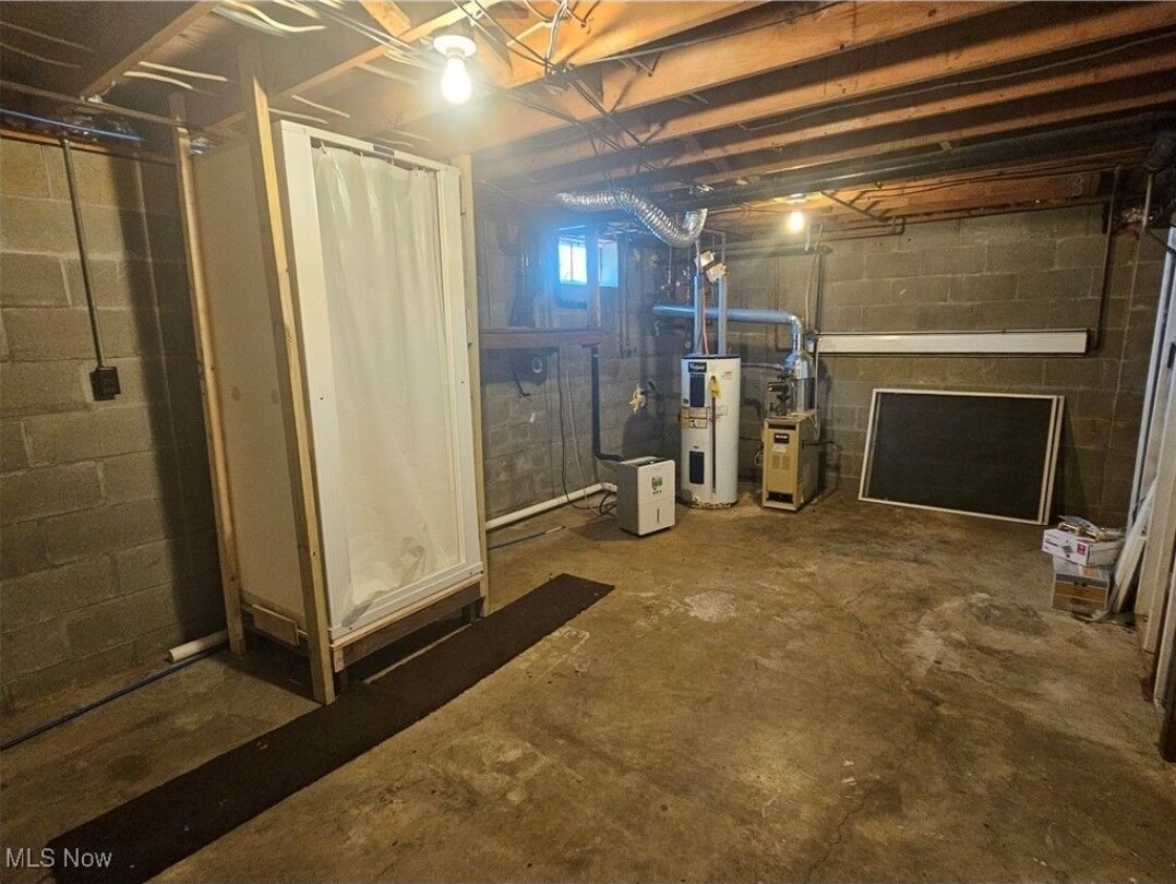 Basement/utility room and storage. Has small shower - 14293 Galehouse Rd