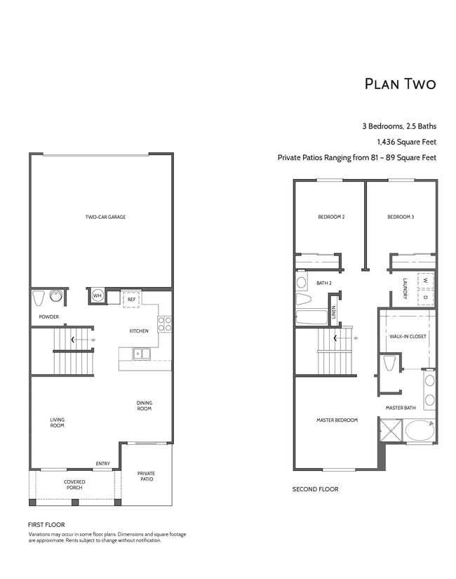 Floorplan - Townhomes at Lost Canyon